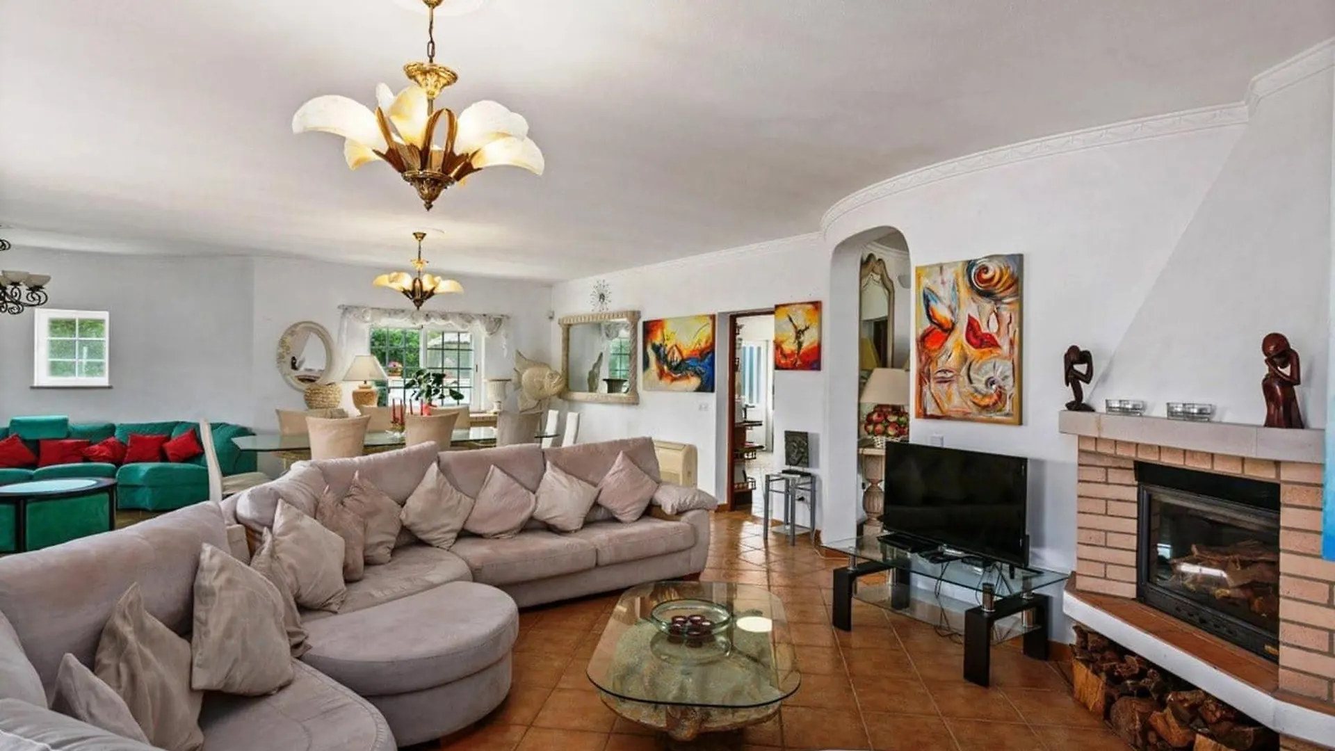 Cosy Carvoeiro Villa 5 Bedrooms Casa Solara Table Tennis Table Private Pool Alporchinhos Porches  Porches (Algarve)